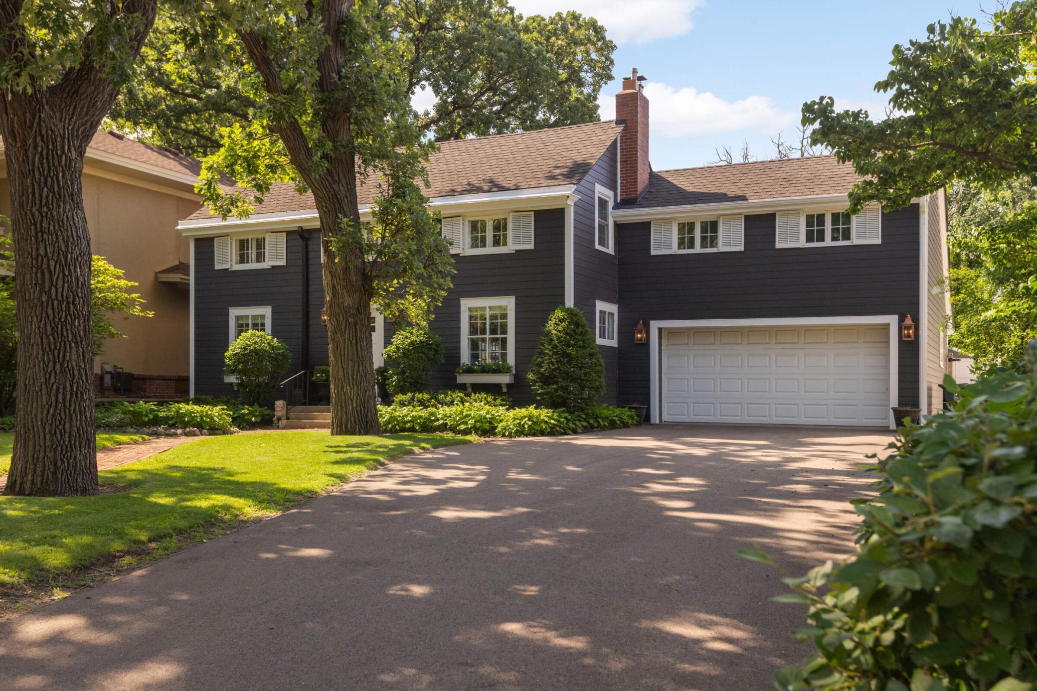 An attached garage is an added bonus