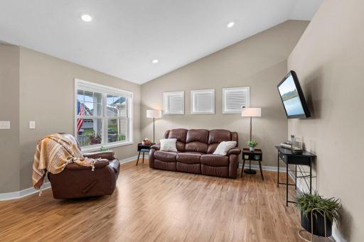 New flooring throughout the living room, kitchen and dining room! 1515 138th St E, Rosemount, MN