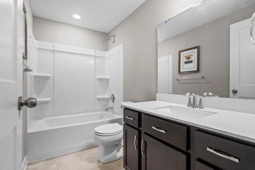 Lower level full bathroom. 1515 138th St E, Rosemount, MN