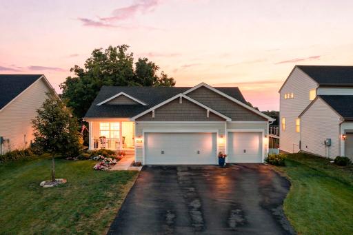 Twilight view of 1515 138th St E, Rosemount, MN