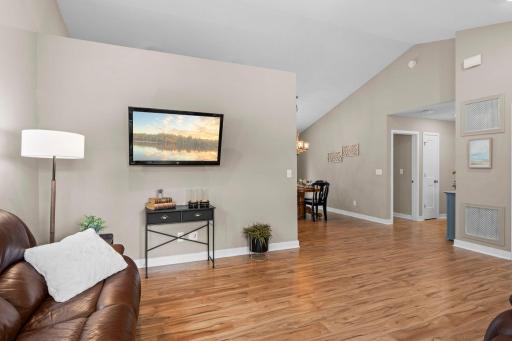 Another view of the living room looking to the dining room and hallway. So much space! 1515 138th St E, Rosemount, MN