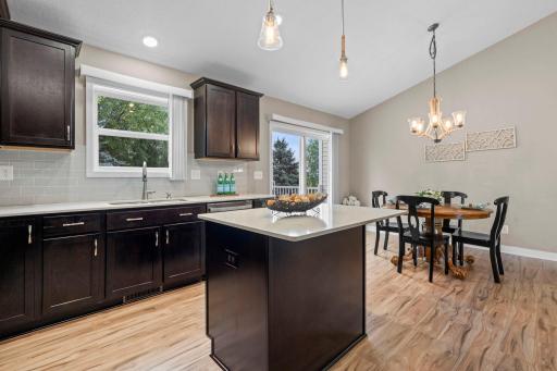 The center island is also a breakfast bar! 1515 138th St E, Rosemount, MN