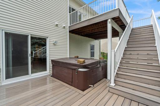 Walk from your family room to your hot tub in just steps! 1515 138th St E, Rosemount, MN