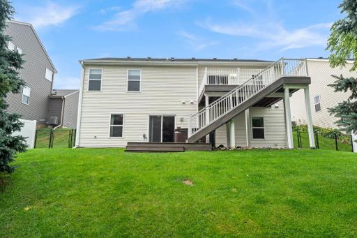 Impressive back view of 1515 138th St E, Rosemount, MN