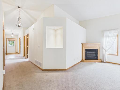 View of the front hallway to the Livingroom