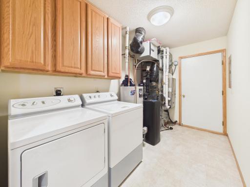 Laundry with door to the garage