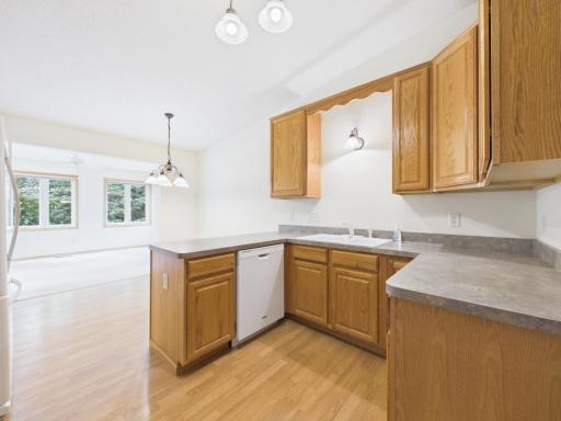 Kitchen, dining, sunroom