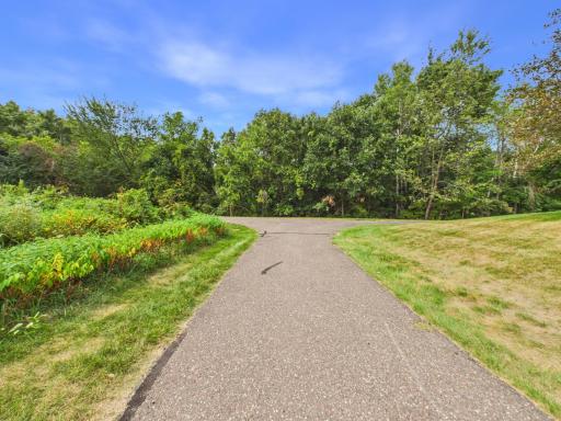Walk paths at the end of the road