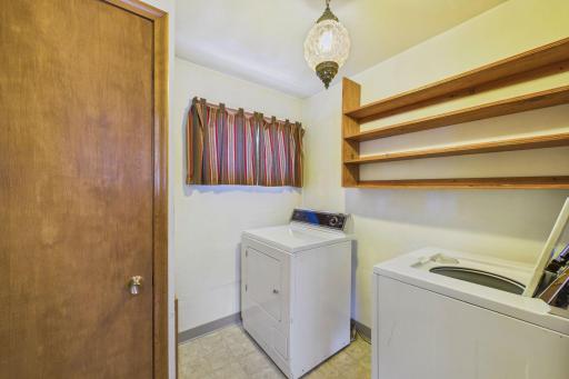 Main floor laundry