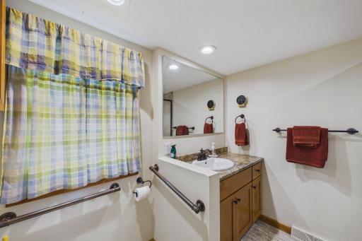 Recently remodeled fully bathroom