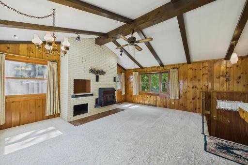 Sun-drenched living room
