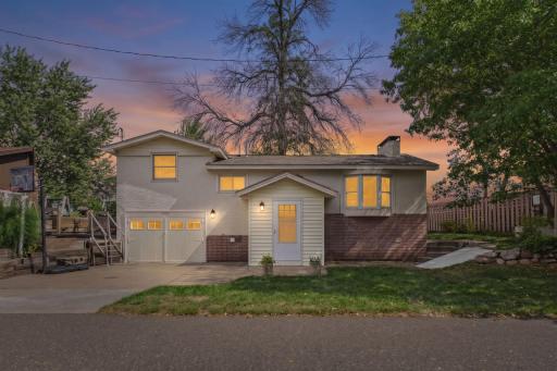 Meticulously maintained home on sandy Lake George!