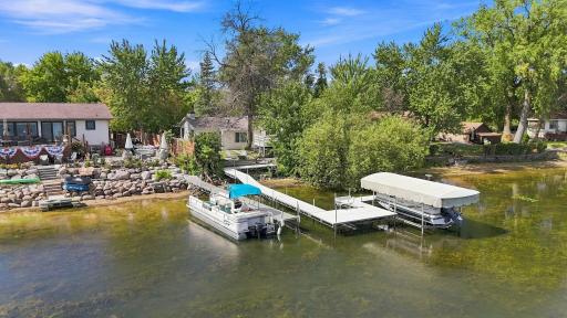 Step right out onto your own private shoreline!