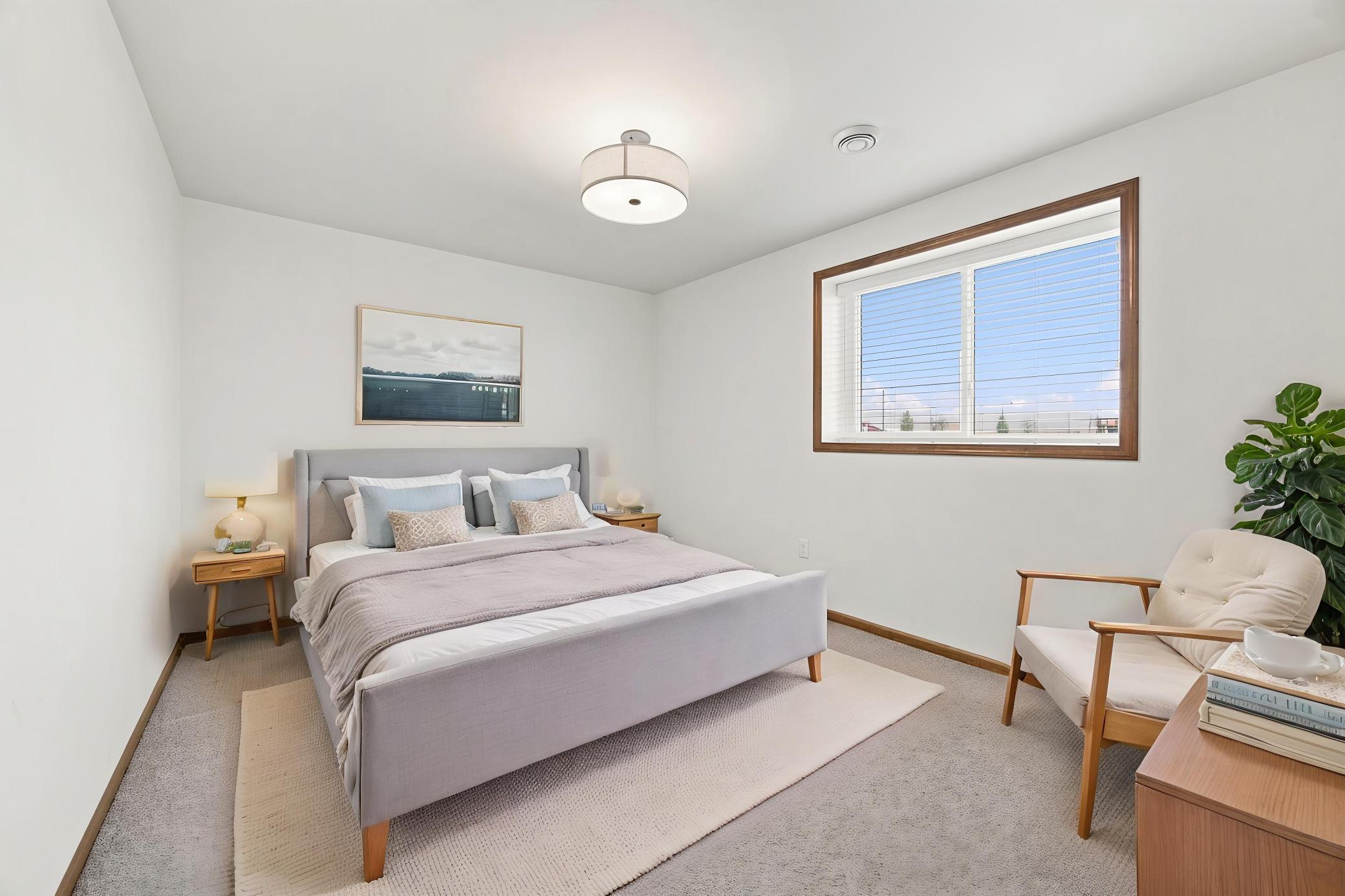 Virtually Staged Bedroom 3