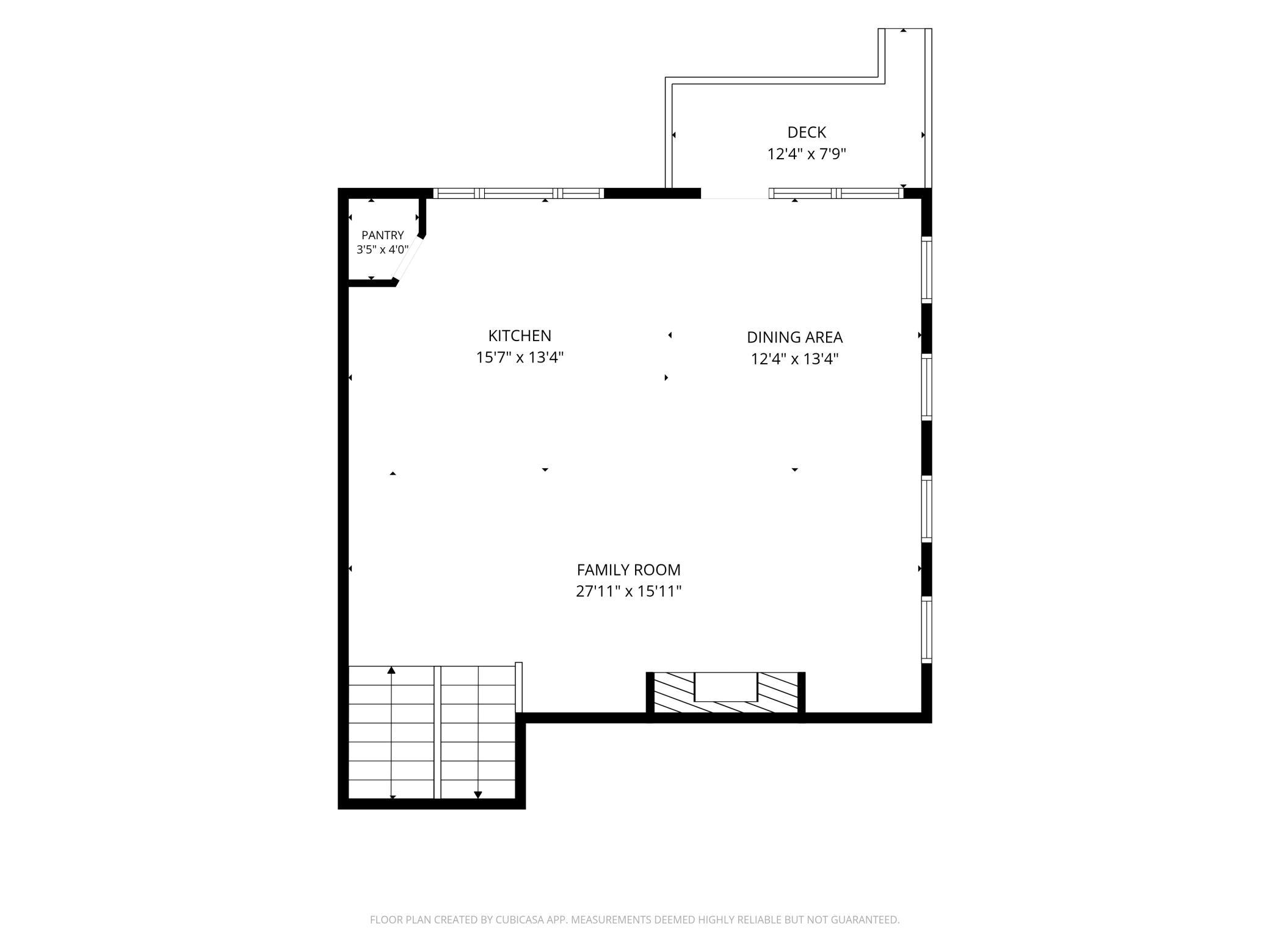Main Level Floor Plan