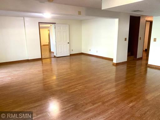 Lower-Level Living Room to the Large Bedroom Suite