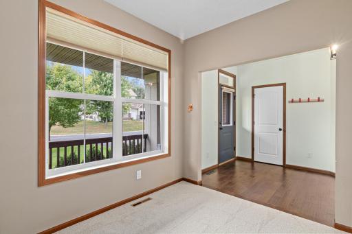 Large windows throughout