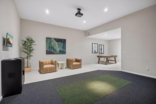 Multi Media Lounge Area