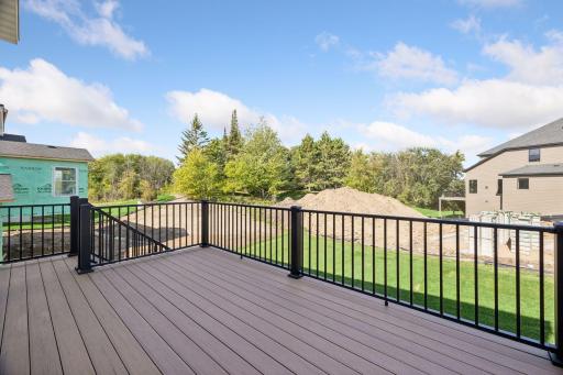 Deck with Low Maintenance Composite