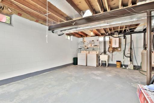 Lower Level Laundry/ Utility Room