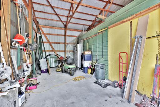 Pole Building 1st Garage Stall