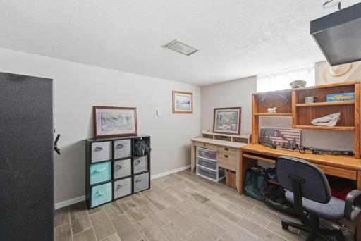lower level non-conforming bedroom
