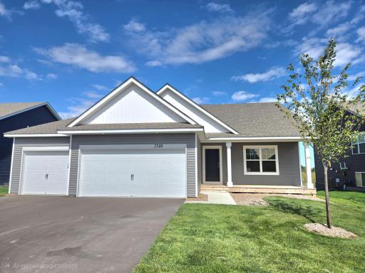 Photo for 7388 Imperial Way, Elko New Market, MN 55020 - listing #7138803 Welcome home to the Finnegan at Highlands at Eagle View in Elko New Market! Photo is of actual home. Options and colors may vary. Ask Sales Agent for details.