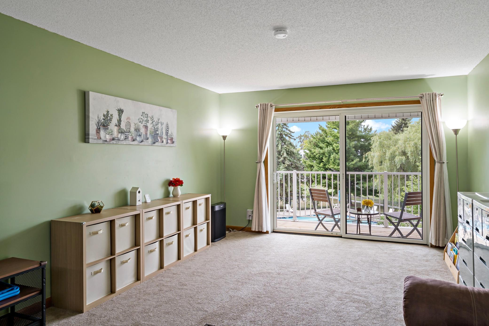 Indoor View Of Balcony