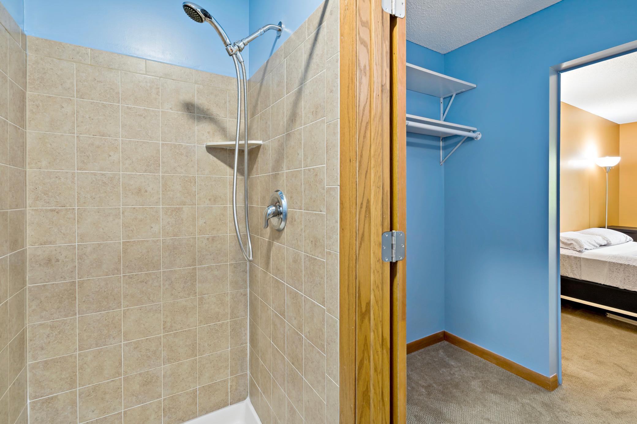 Private Walk-In Shower