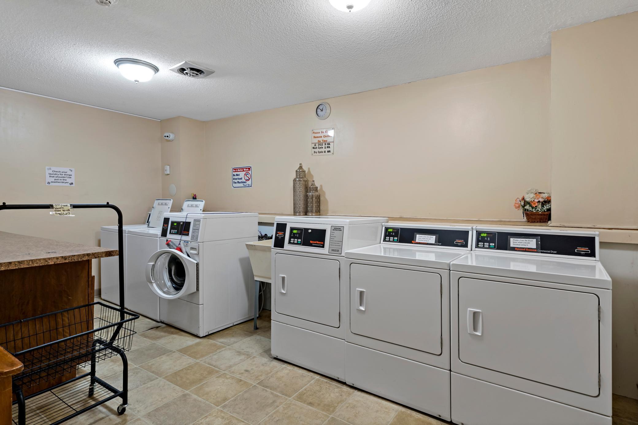 Laundry Just Down The Hall