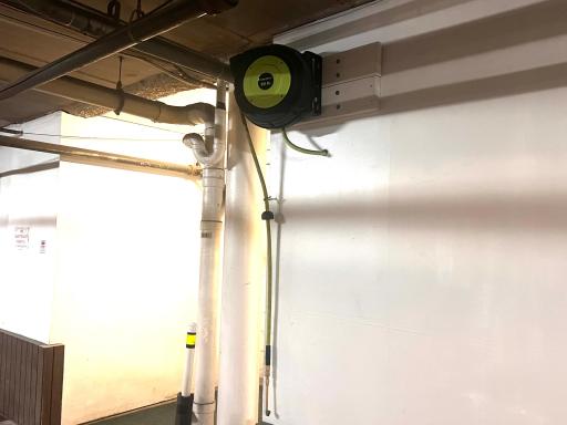 A watering hose in the garage if you need a quick refill