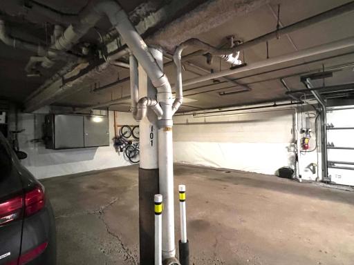 Parking spot 2. You can see the door to the garage just on the right in this photo.