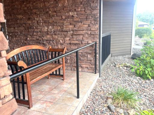 Take a seat as you wait for a ride or just want to sit outdoors.