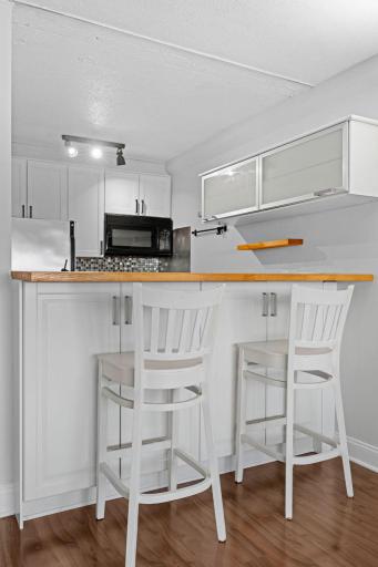 Spacious storage under counter