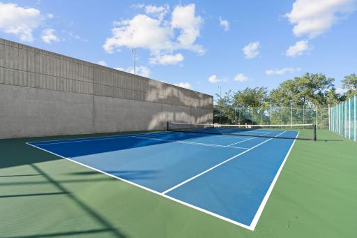 Tennis and pickleball