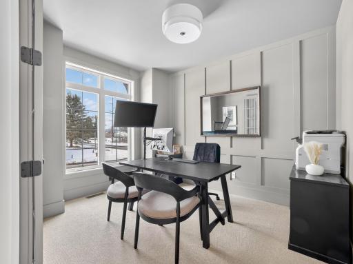 Color drenched office/flex room - Where productivity meets elevated design