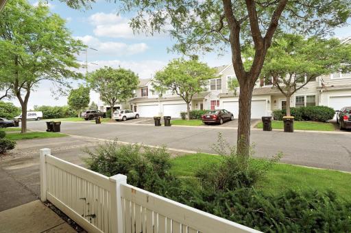Your front patio area with an east facing view to take in all the morning sunrises, perfection!