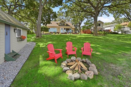 Lakeside firepit!