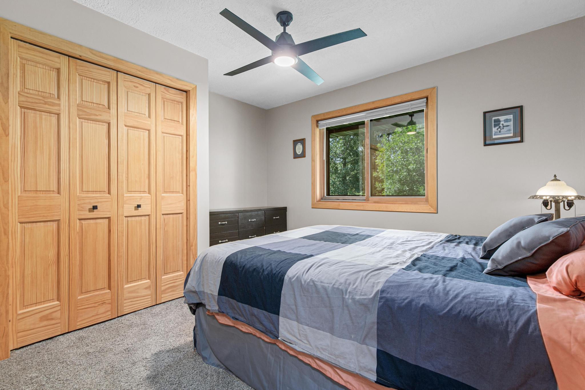 Guest bedroom on main floor