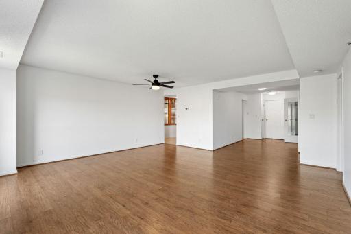 Living/front entry/kitchen entry