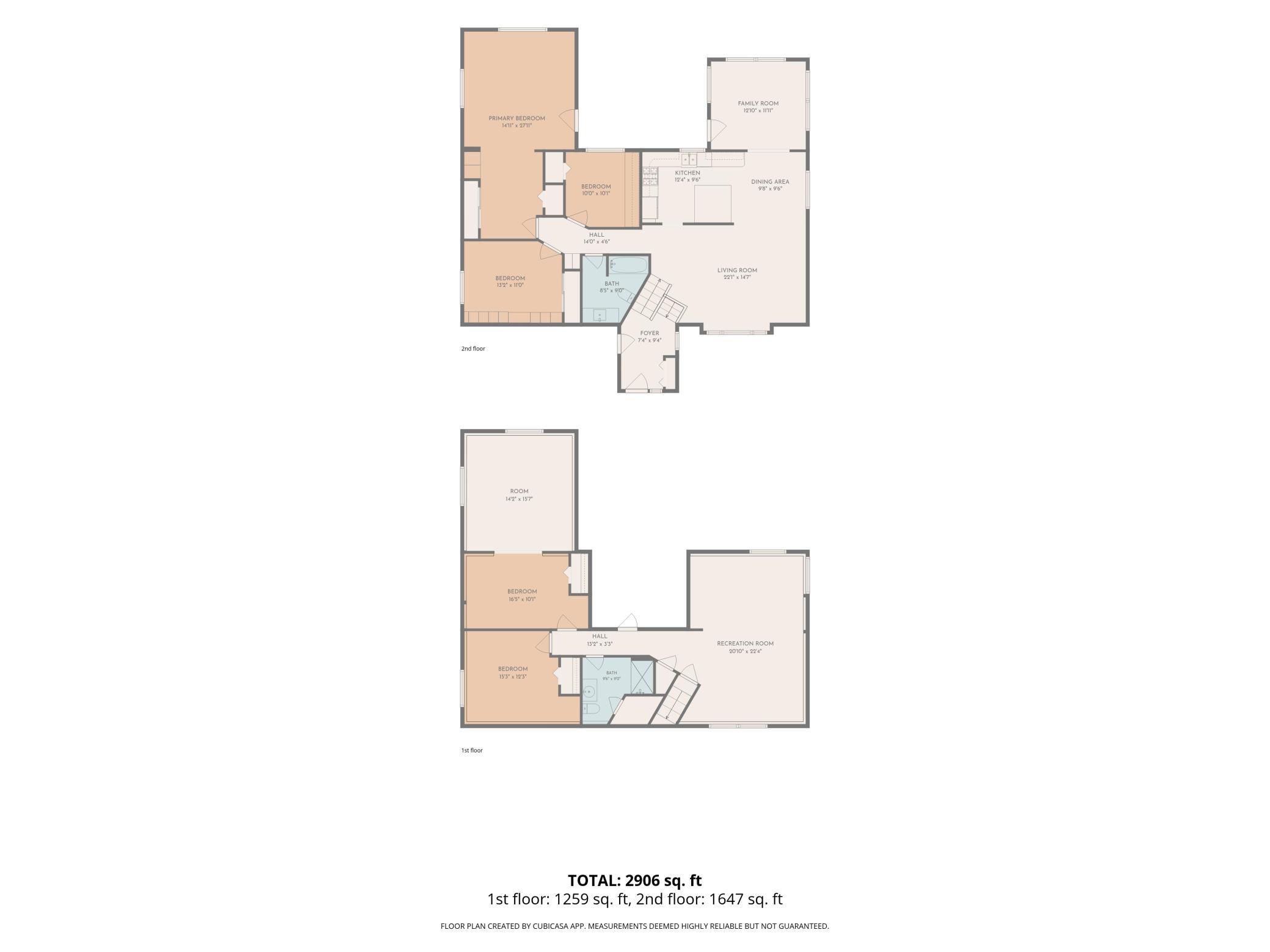 Complete Floorplans