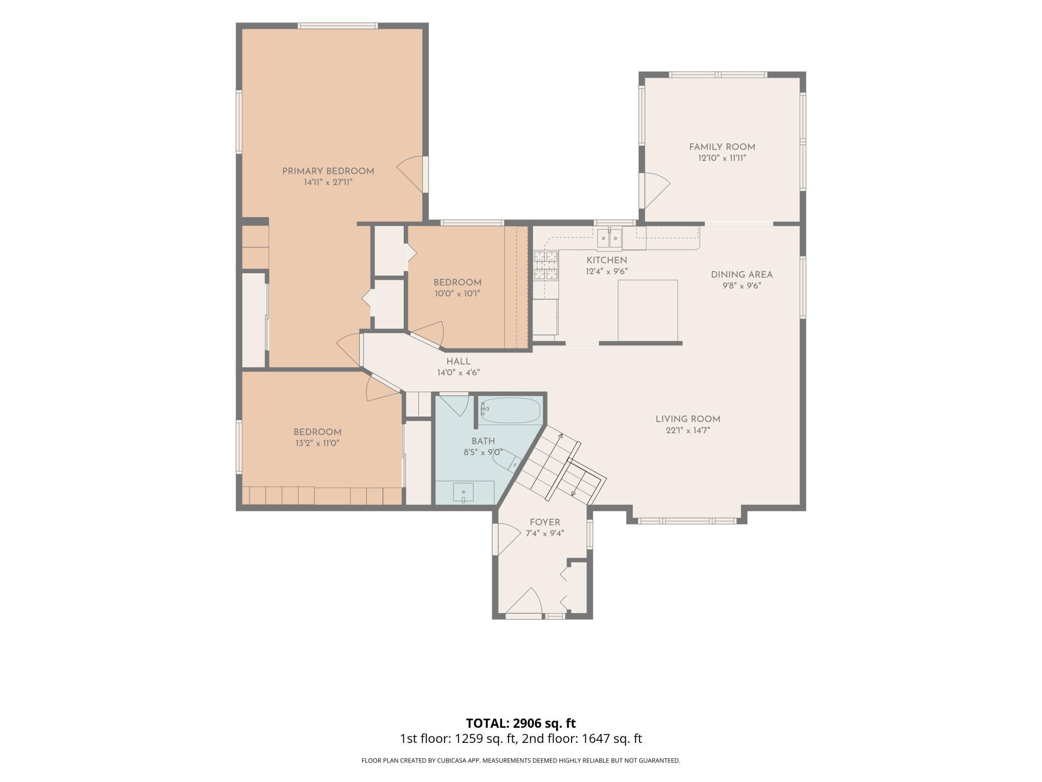 Main Level Floorplan