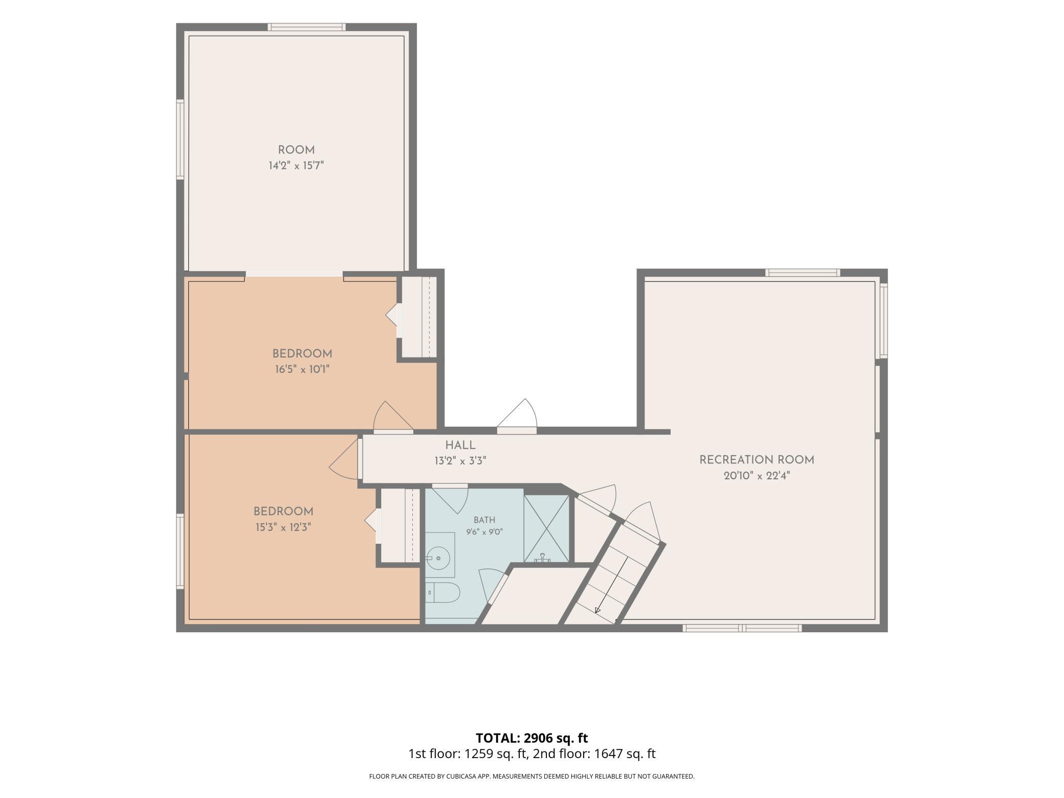 Lower Level Floorplan