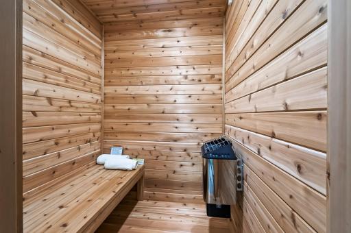 Epic sauna!