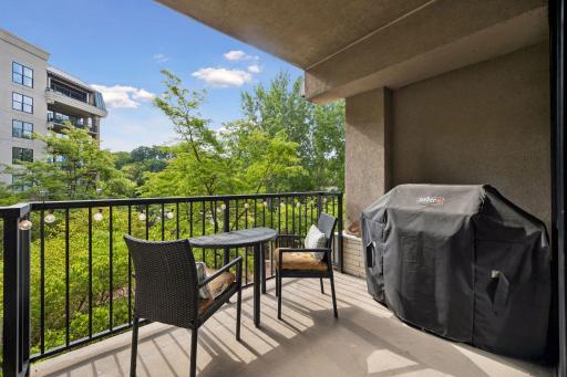 View overlooking courtyard