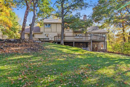 Beautifully situated with a private, fenced backyard and expansive deck for outdoor entertaining.