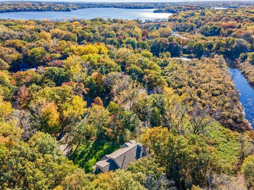 Pleasant Lake in the distance. Abundant trails, creeks and lakes within walking distance. Your outdoor gym membership awaits!