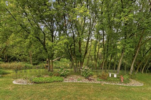 Professionally landscaped with low maintenance perennials.