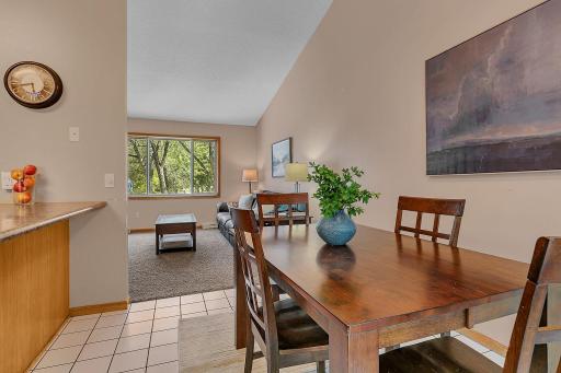 Leads into Dining Room