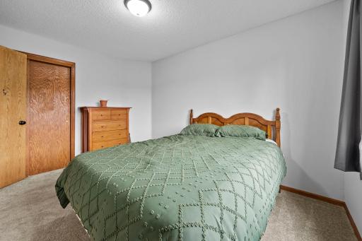 Two spacious bedrooms on one level.